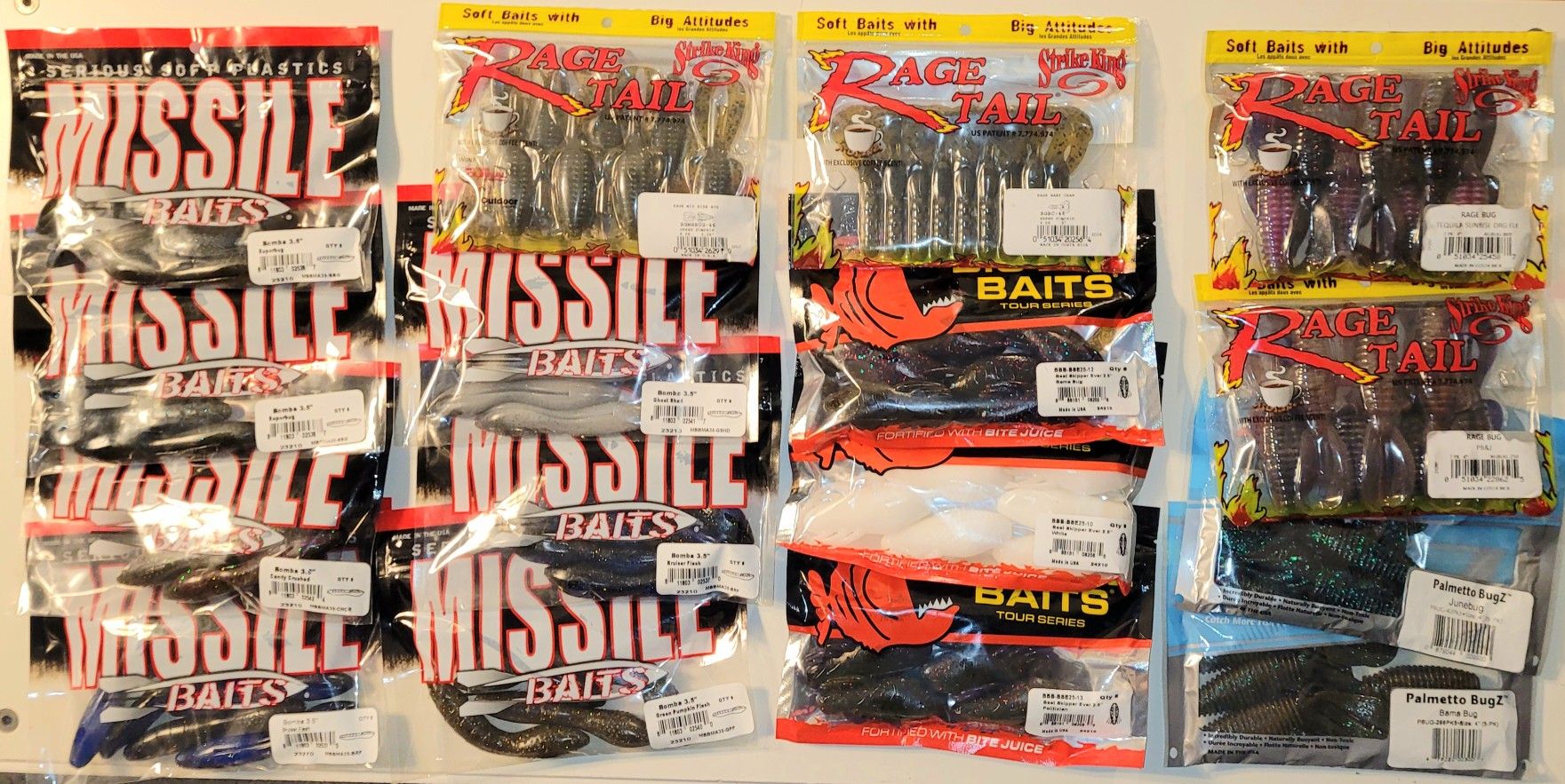 Soft Bait Bundle - 48 Items
