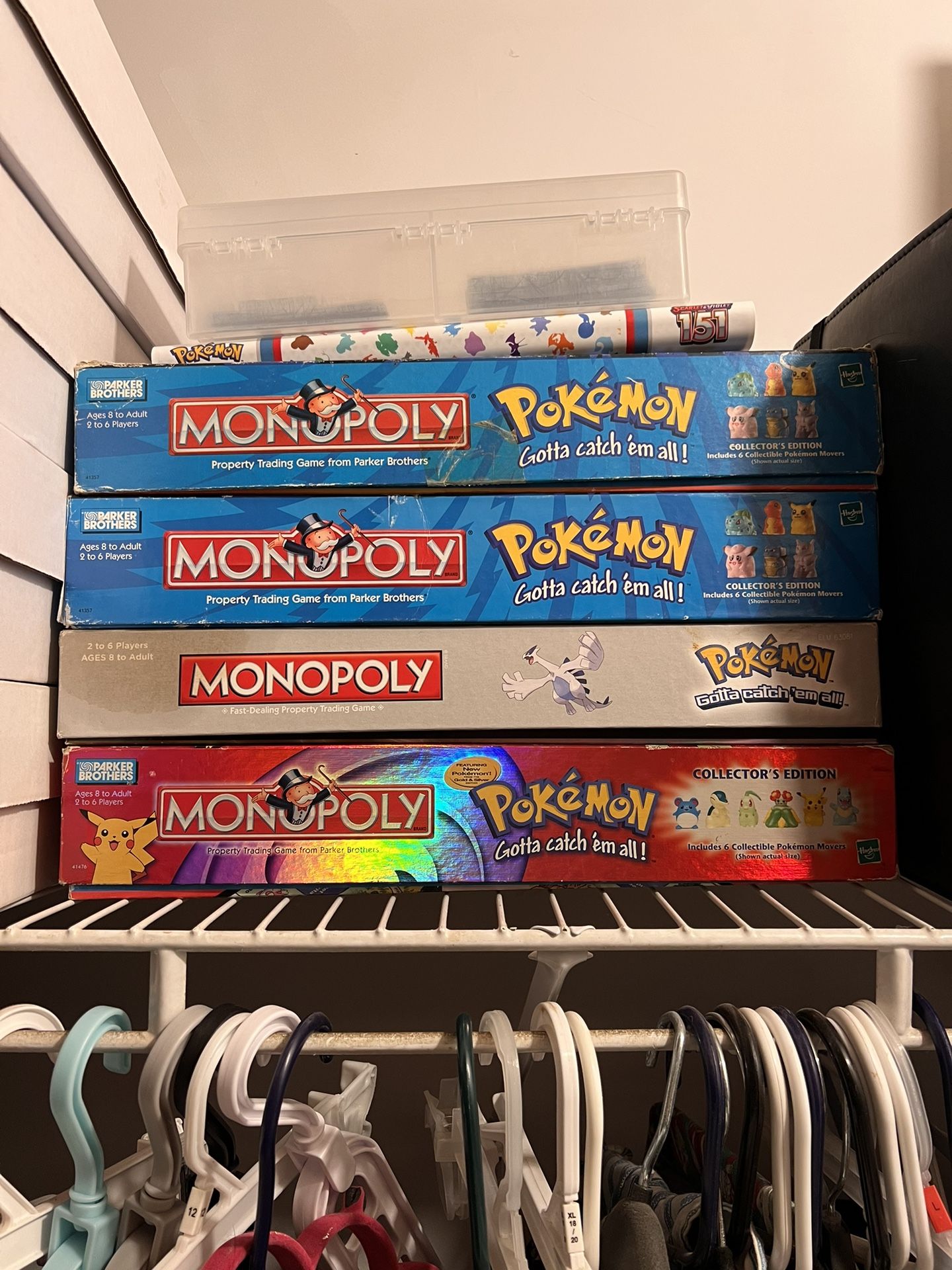 Pokémon Monopoly Board Games