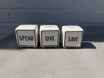 Decorative Piggy Bank Set