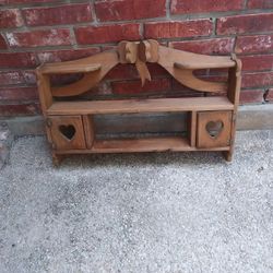 Solid Wood Decorative Shelf
