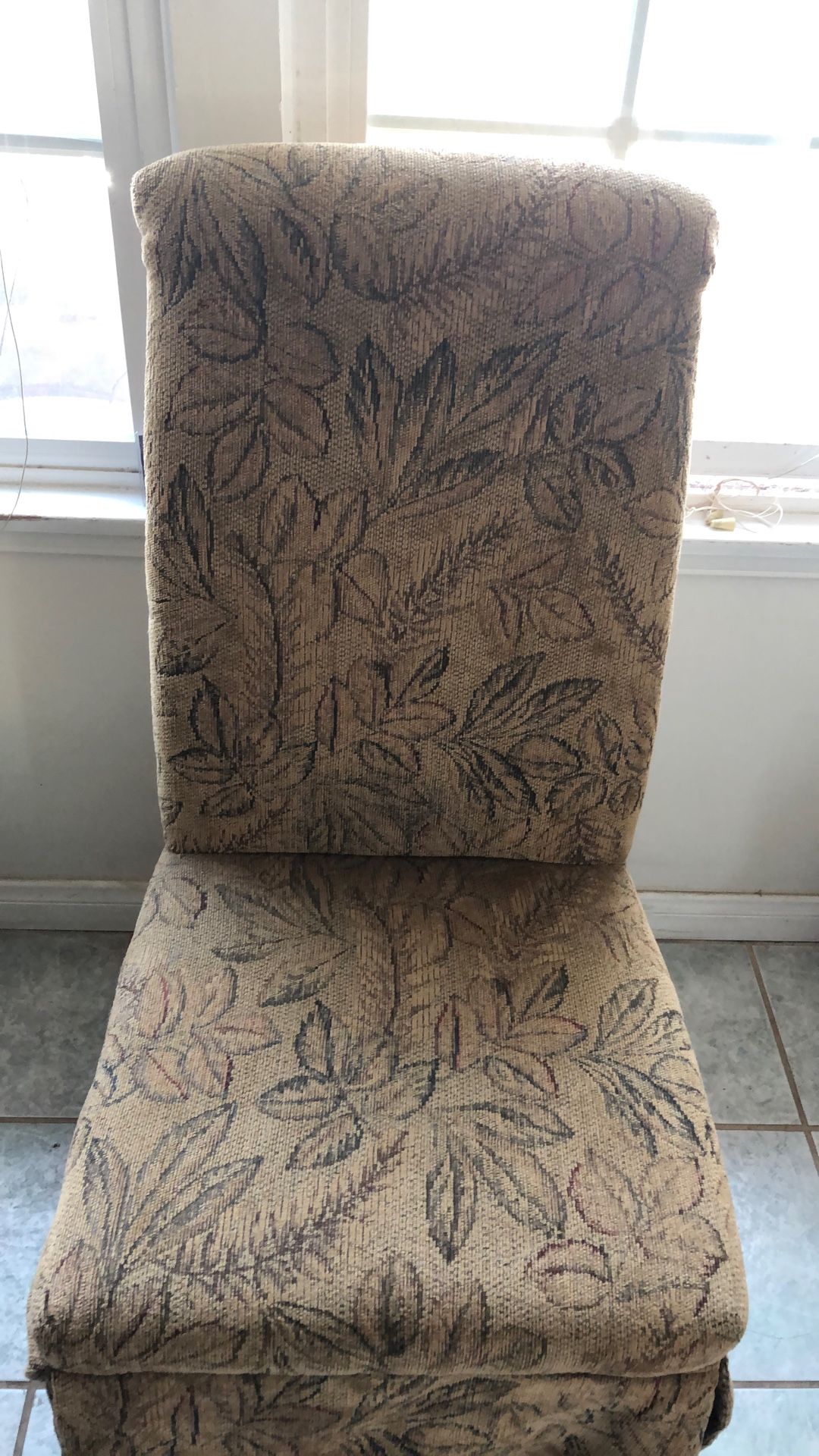 Set Of 2 Cushion Chairs