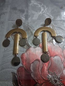 Vintage Style Halfmoon Earrings