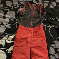 Kids Insulated Bib Overalls, snow pants, ski outfit