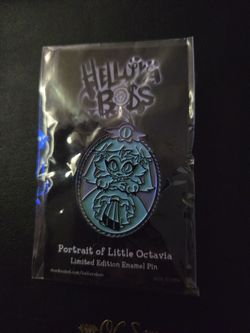 Helluva Boss Portrait of Little Octavia Enamel Pin 2021 Limited Edition