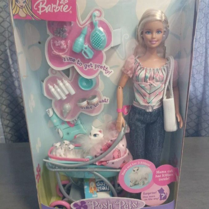 Barbie Posh Pets Kitten Style Doll New Sealed for Sale in