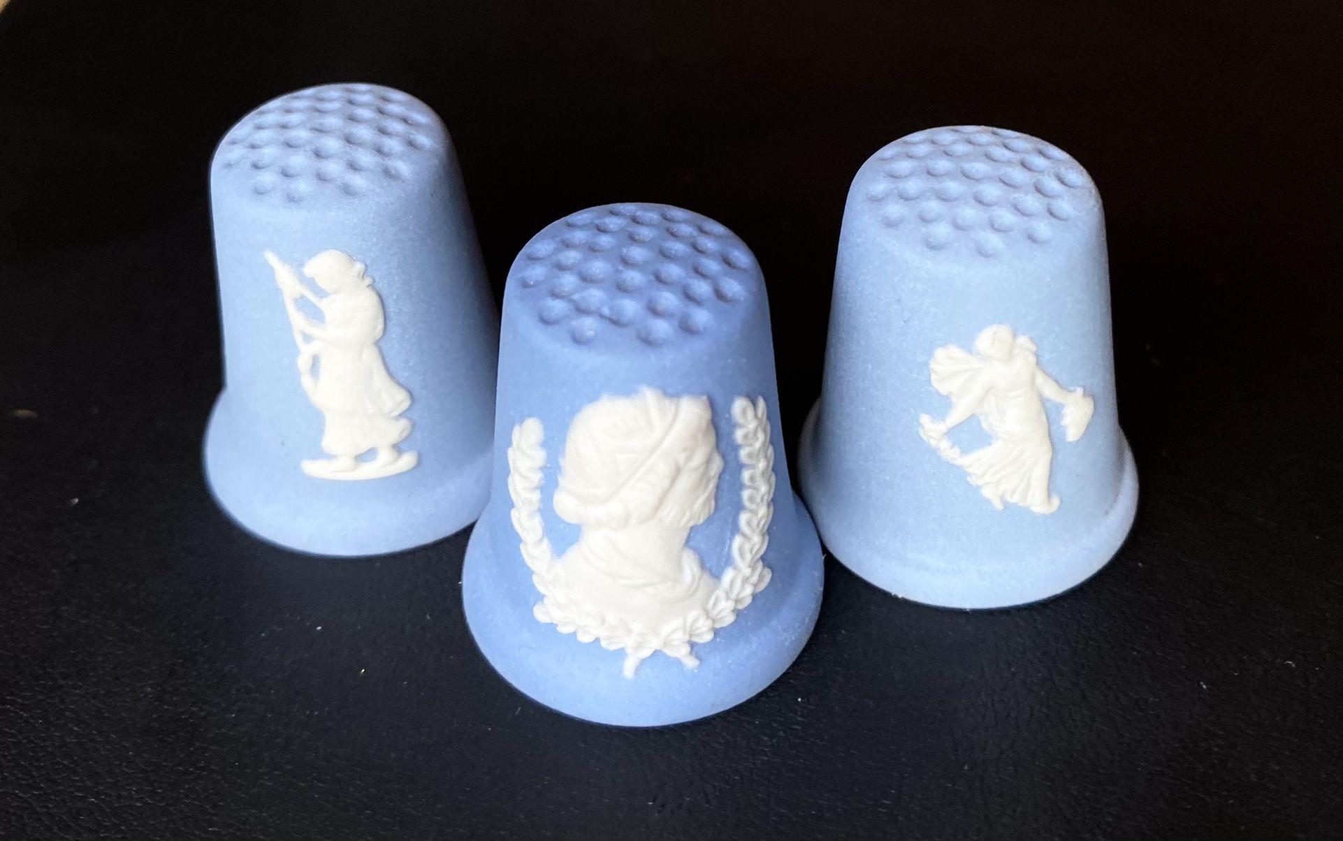 Wedgewood Thimbles (set Of 3)