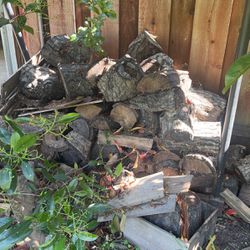 Free Firewood And Firewood Holder 