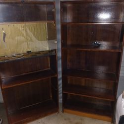 2 Tall Bookshelves.  Both for 20 or 1 for 10.