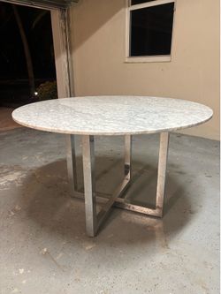 Marble table