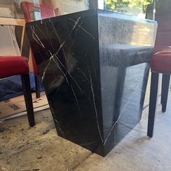 Marble Glass Table