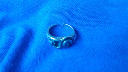 Small silver ring