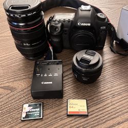 Canon 5D Mark ii  (with 50mm & 24-70mm Ef Lenses)