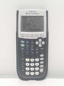 TI 84 Plus College Graphing Calculator (Texas Instruments). Works Great. New Batteries