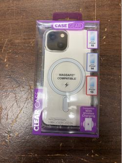 iPhone 13, 14, & 15 Clear MagSafe Case