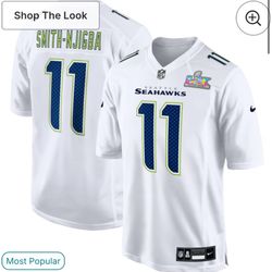 Seahawk Jersey #11 Superbowl Logo