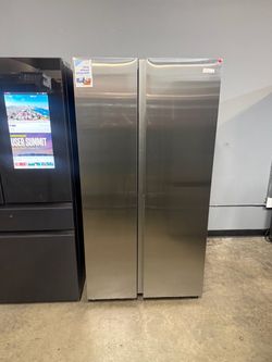 SAMSUNG STAINLESS STEEL SIDE BY SIDE REFRIGERATOR 😍