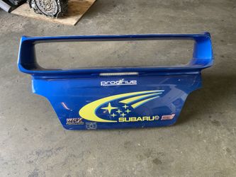 Oem Subaru WRX Sti Trunk With Wing Factory Part 02-07 GDB