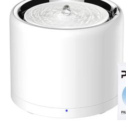 Pet water fountain with wireless pump