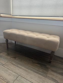 Tufted Upholstered Bench