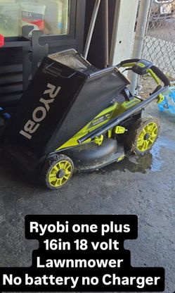 Ryobi ONE+ HP 16in 18V Cordless Lawn Mower
