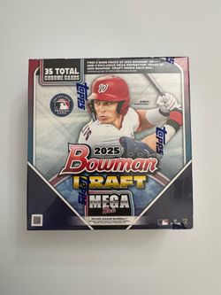 SEALED 2025 Bowman Draft Mega Box