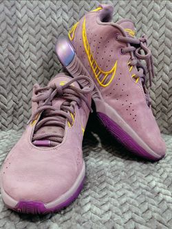 Nike Air Zoom Generation Low Violet Dust Y2K Basketball Sneakers LeBron Size 8