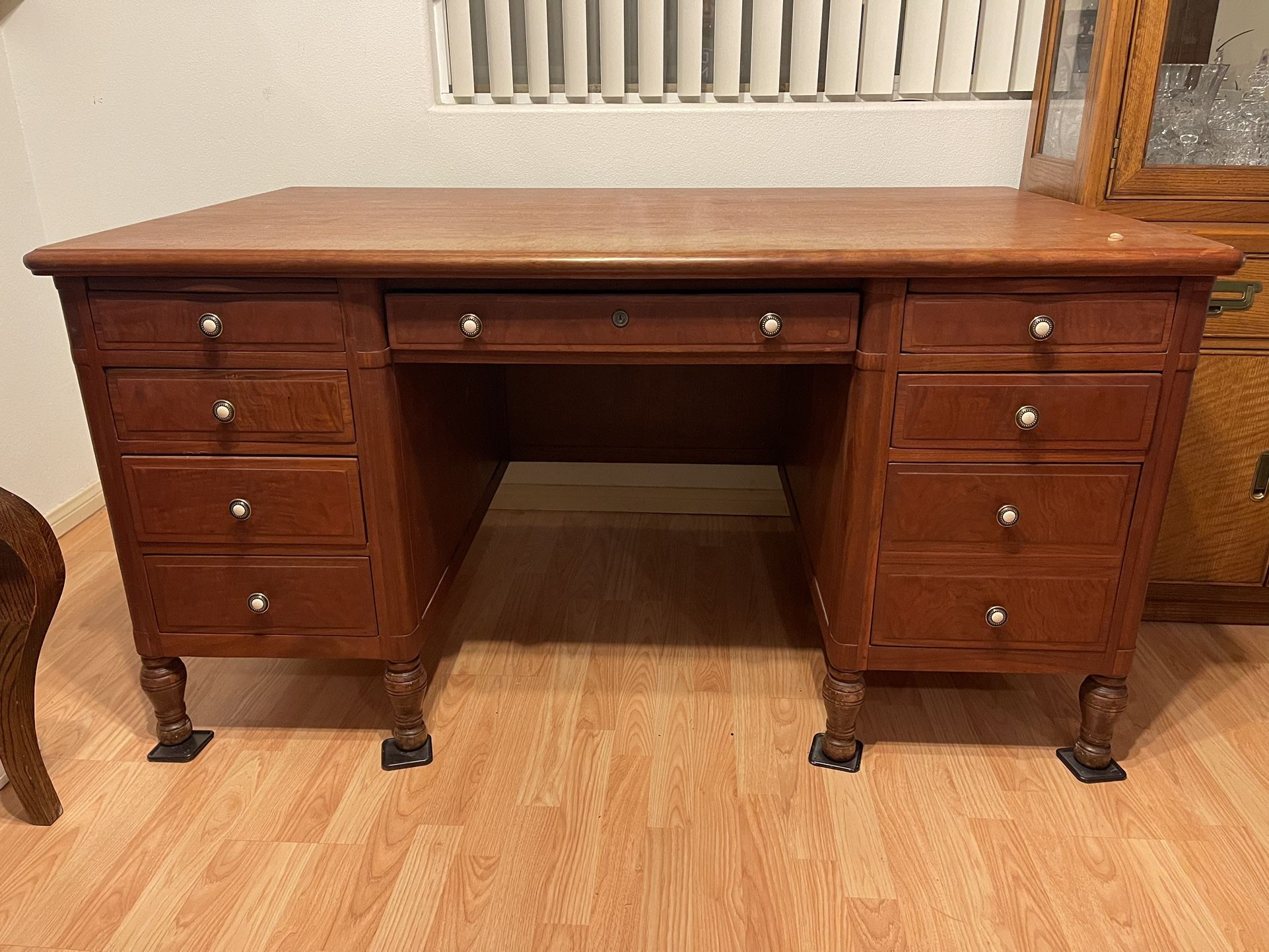 Cherry Wood Antique Desk