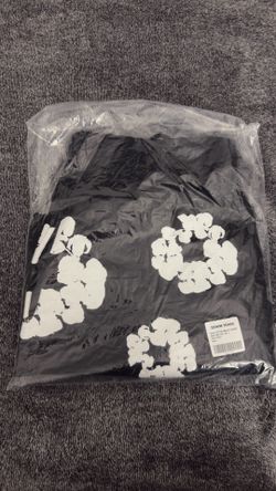 Black/White Demin Tear shorts