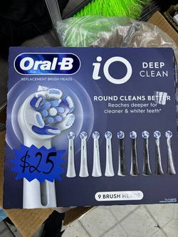 Oral B iO deep clean replacement brush heads