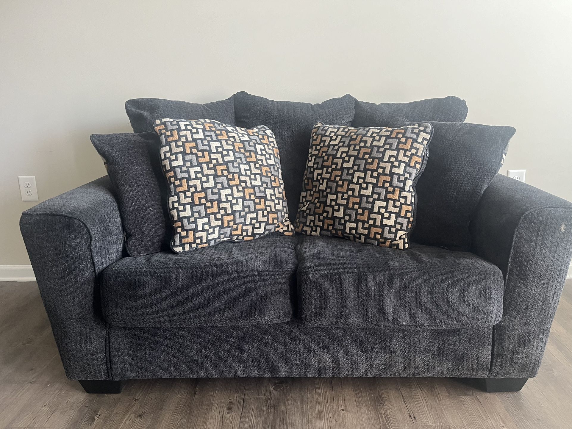 Two Piece Sofa (love Seat)