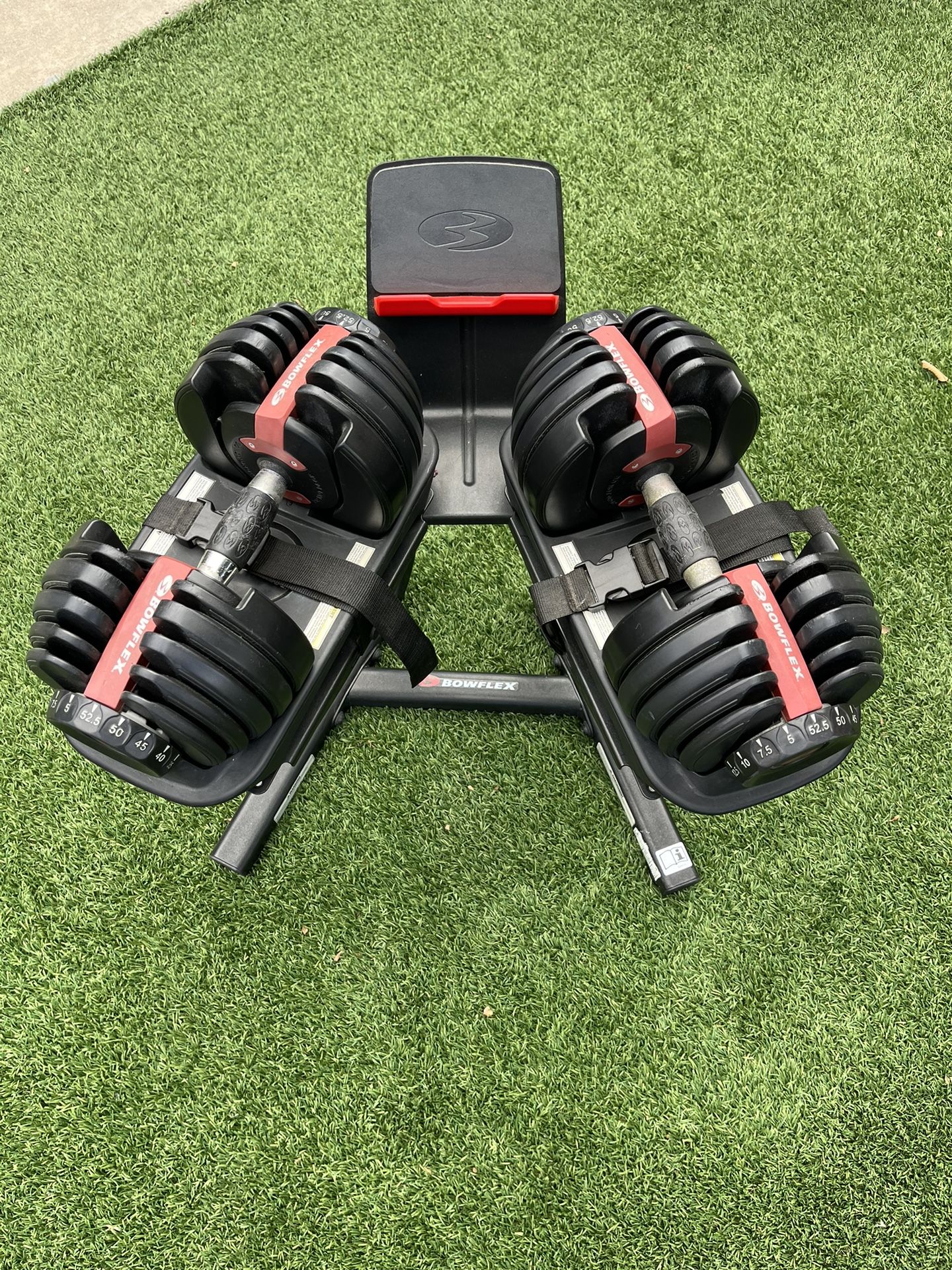 Bowflex 552 Adjustable Dumbbells Set With Stand