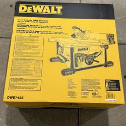 Dewalt Table Saw New Nuevo $320 Firm On Price 