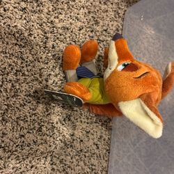 9” Zootopia Nick Wilde Fox Stuffed Animal