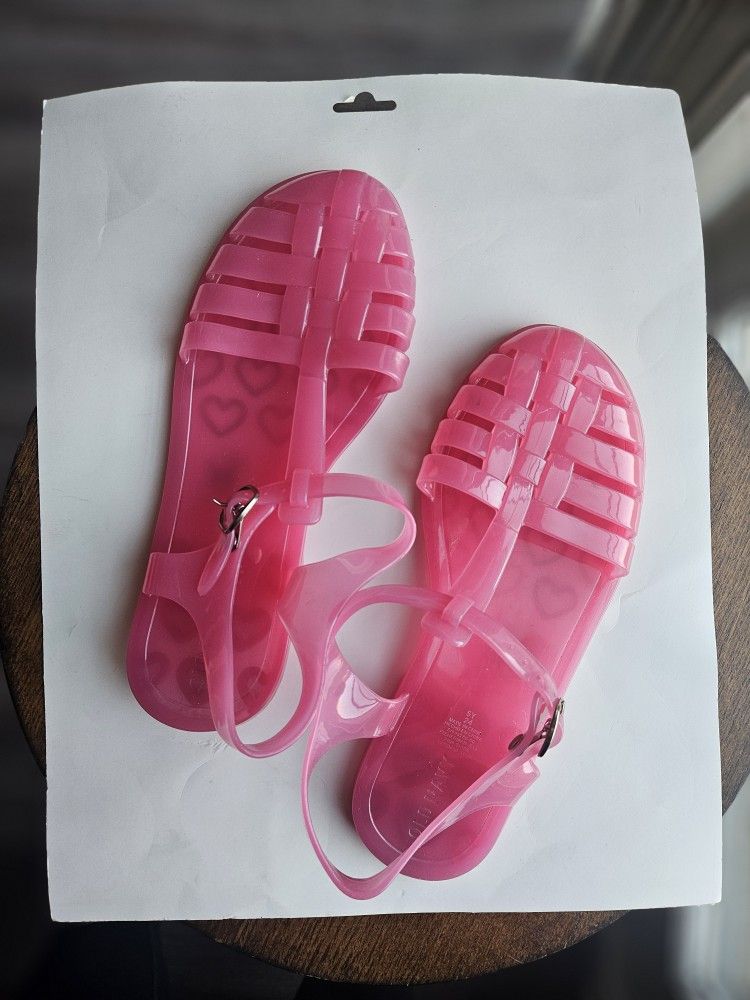 Pink Sandals Girls Size 5