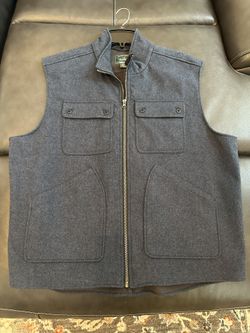 Mens Blue Woolrich  XL Vest
