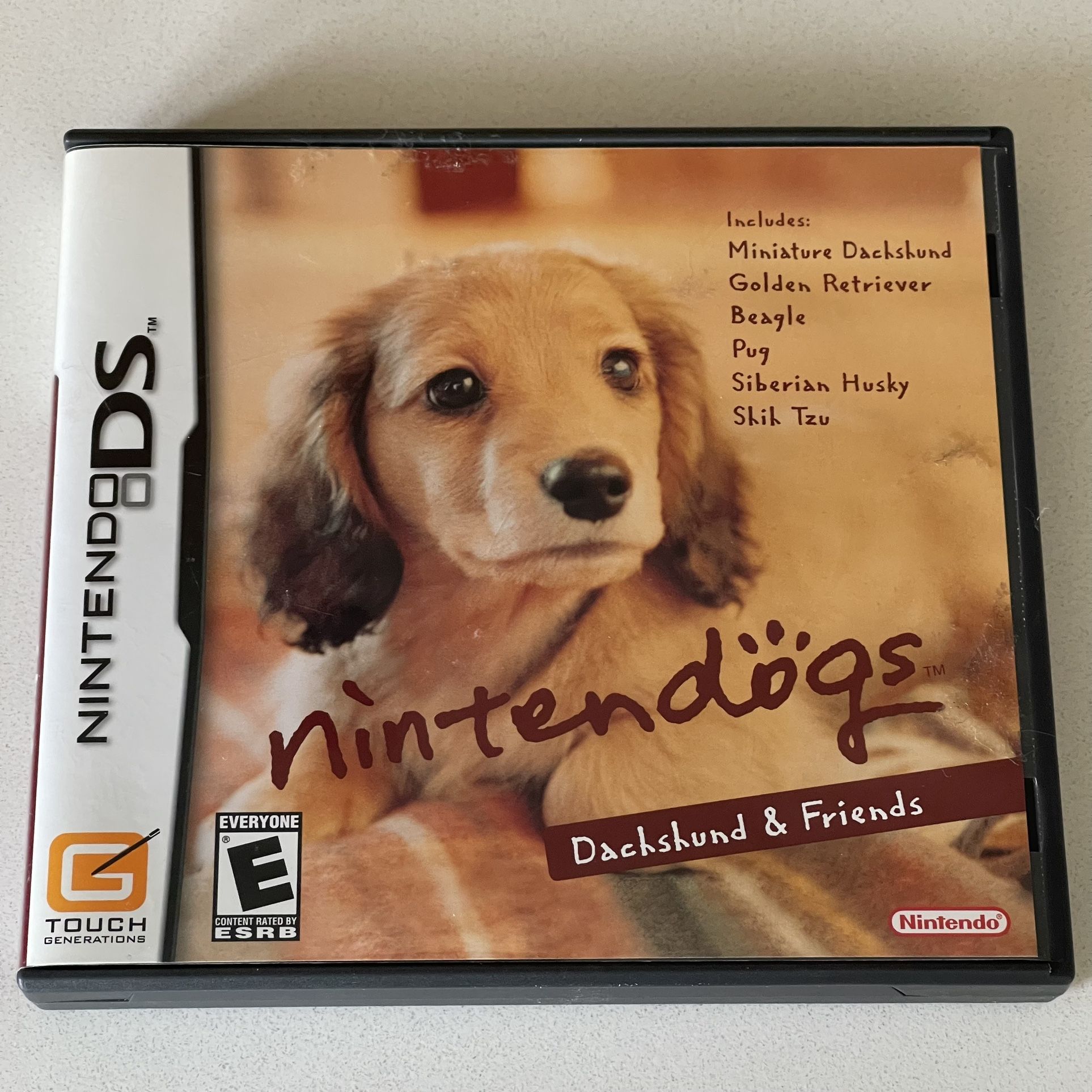 Nintendogs For Nintendo DS Rated E 