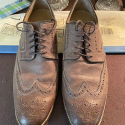 Cole Haan Grand os Brown Wingtip men’s Shoes Size 10 Model C122238