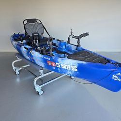 Fully Loaded Reel Yaks Rubicon 11' Pedal Kayak w/PacMotor GPS Autopilot Spot Lock