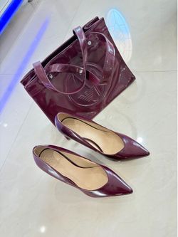 Zapato y cartera