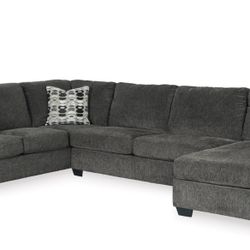 Gray Sectional Couch 