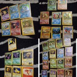 Vintage Pokemon Cards Collection  