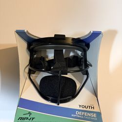 RIP-IT Original Defense Softball Face Mask | Lightweight Protective Softball Fie