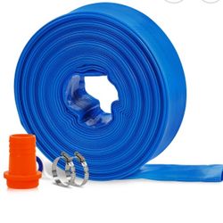 1-1/2" X 50 FT POOL BACKWASH HOSE 