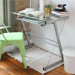 Student Desk Glass Top New In Box 