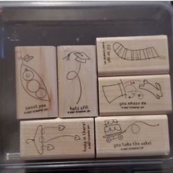 Stampin up!  Set of 2007 retired stamps