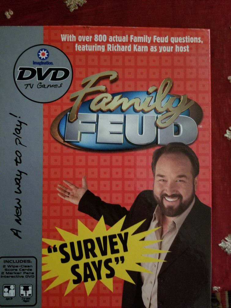 Family Fued DVD Game