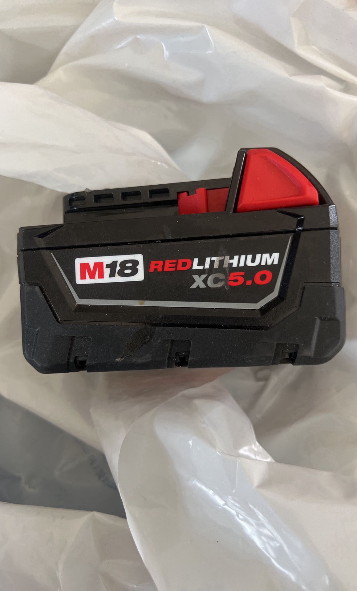 Milwaukee Red Lithium M18 Battery XC 5.0 AH