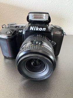Nikon N6006 35mm Film Camera with Nikkor 35–80mm Lens