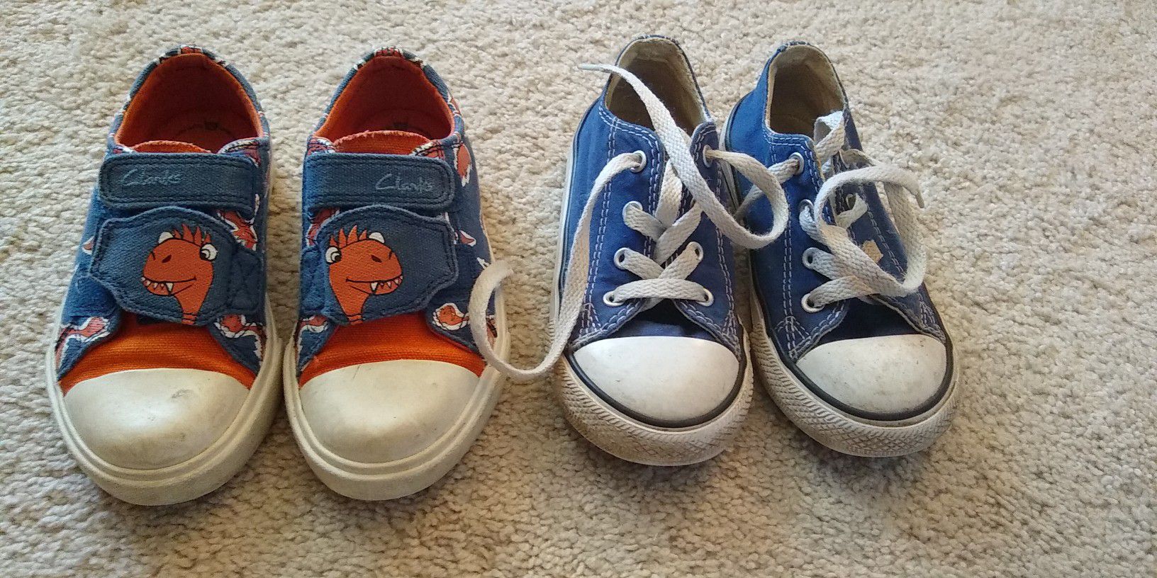 Toddler 9 Clark's and Converse