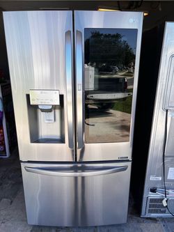LG INSTAVIEW 3 DOORS FRIDGE (COUNTER DEPTH)